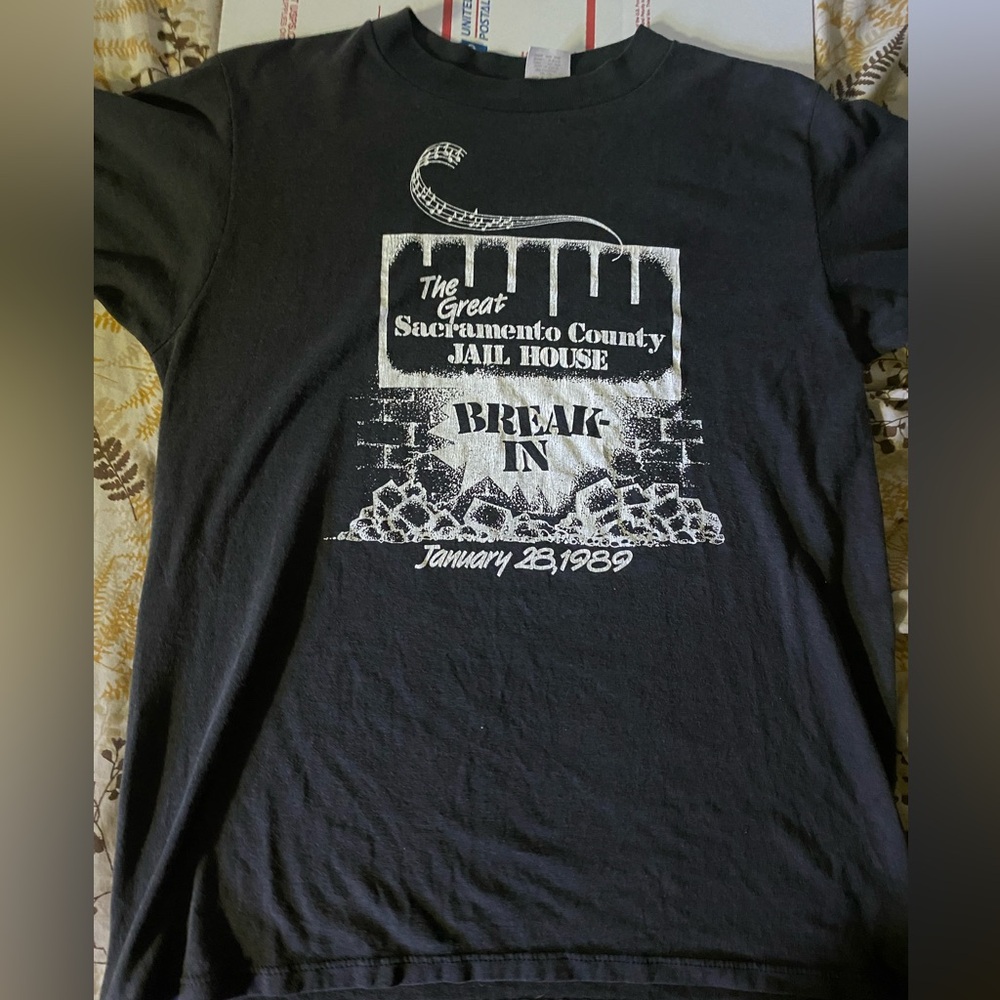 Miller 80’s Sacramento Vintage Black T-Shirt